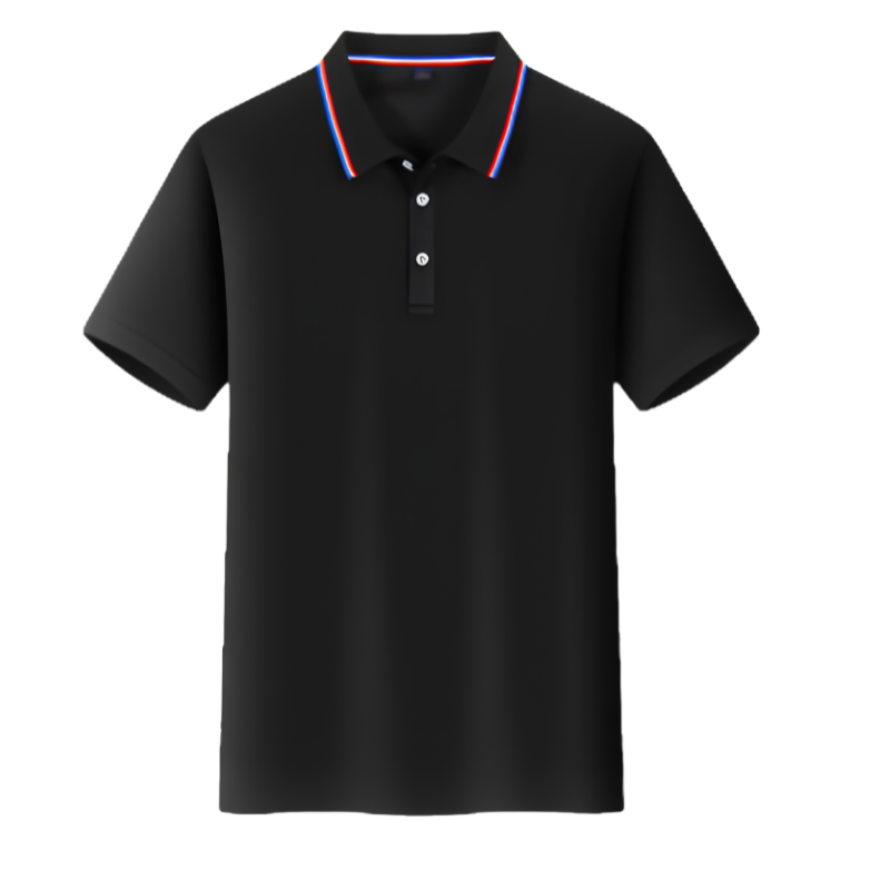 Icone™ ClassicPoloshirt: Casual Herre Polo Hverdagstøj Afslappet Pasform Klassisk Skjorte