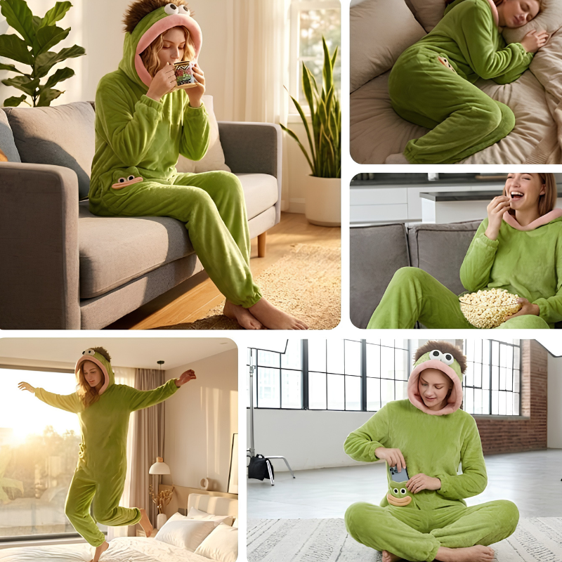 Icone™ CozyPajamas: Sove- Og Afslapningsvenlige Cozy Pyjamas Komfortabelt Nattøj