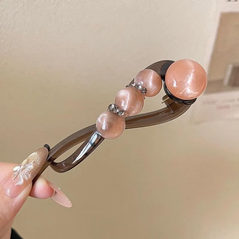 Rose® HairClip - Alsidig Elegant Perle Twist Hårdesign Klipsæt