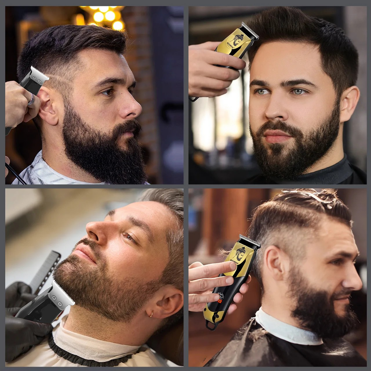 TrimmerSet - Multi-Purpose Justerbart Professionelt Hårtrimmer Sæt