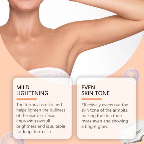 Armhulecreme med arbutin og kollagen