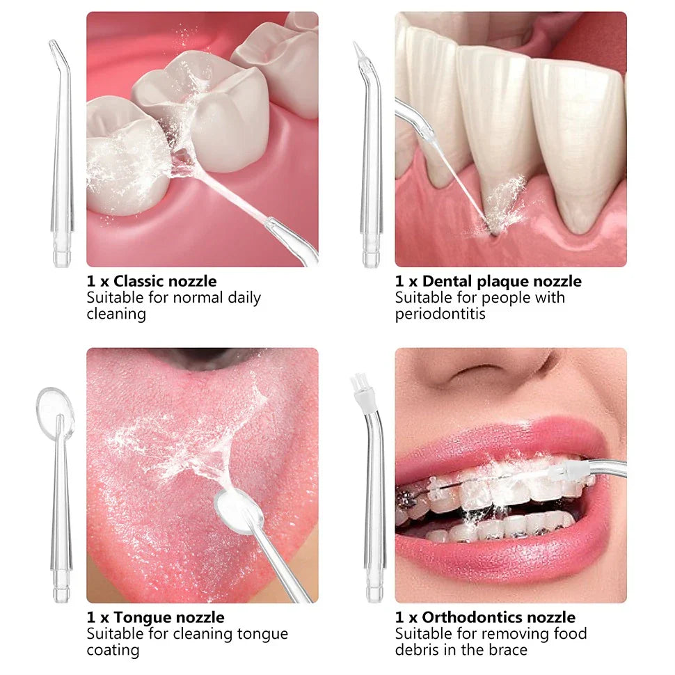WaterFlosser - Bærbar Tandlæge Vand Flosser