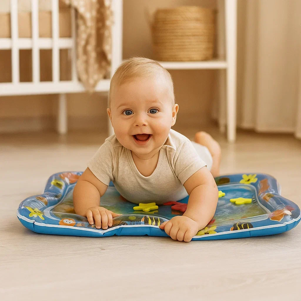Kletshuts™ BabyMat: Oppustelig Vand Baby Leg Måtte