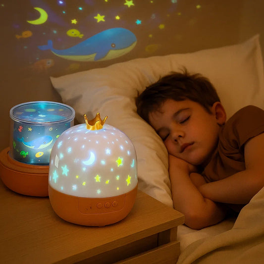 Ledsen MagicLight: Magisk Børns Nat Lys Projektor