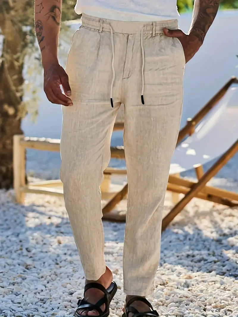 Icone™ ComfyPants: Casual Bukser Med Snøre I Taljen Til Mænd