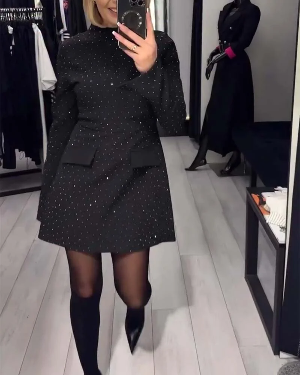 Icone™ LuxuryDress - Alsidige Alle-Sæson A-Linje Elegant Luksuskjole