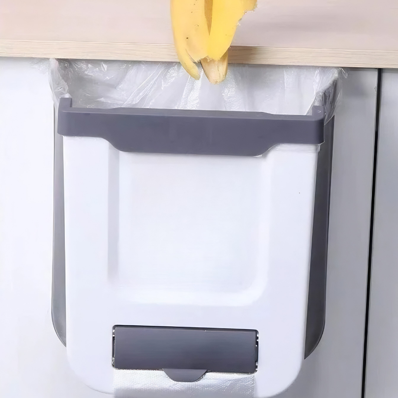 Globetrek° TrashHolder: Pladsbesparende Hængende Og Foldbar Køkkenaffaldsholder