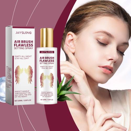 Fugtgivende setting spray med aloe