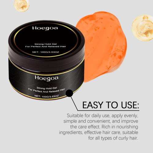 Krølle-stylinggel med jojoba og ginseng