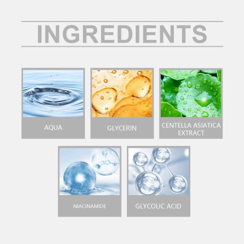 Glykolsyre eksfolierende pads med centella