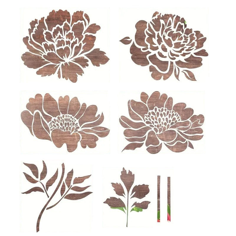 FlowerDecor - DIY Blomster Stencil Dekoration