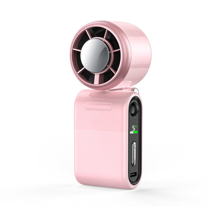 PocketFan - Højhastigheds Genopladelig Foldbar Lommeventilator