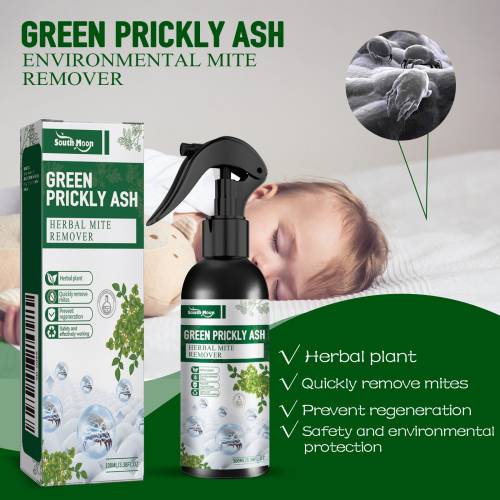 Grøn peber tekstilspray til sengetøj