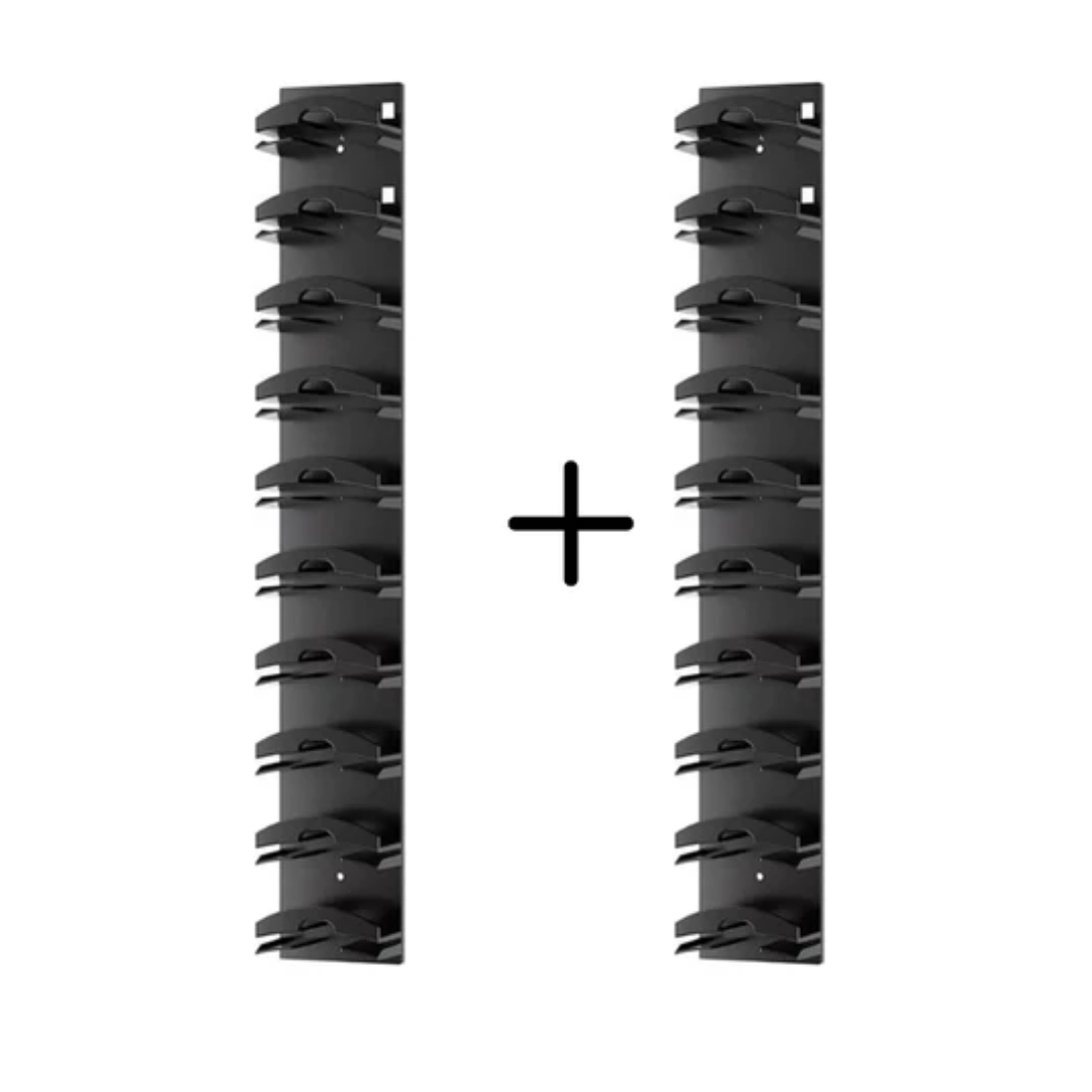 GlideHold® HatOrganizer 1+1 GRATIS: Væg Monteret Hat Arrangør Rack