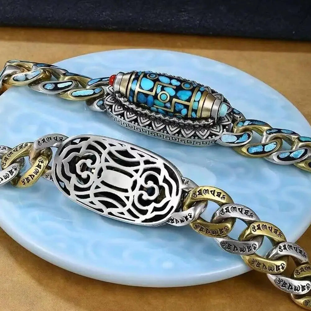 Jewelance™ MantraBracelet – Drejeligt Tidløst Symbolsk Mantra Armbånd