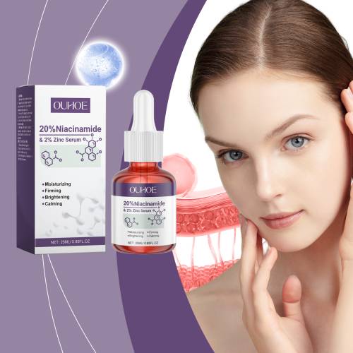Niacinamid og aloe serum for finere porer