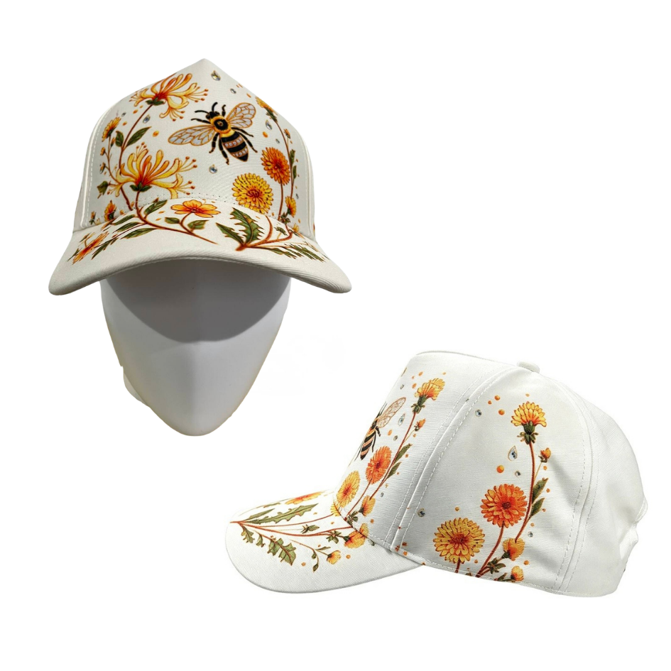 Icone™ FloralCap: Enestående Og Tendenser Trykt Design Blomsteragtig Pastel Kasket