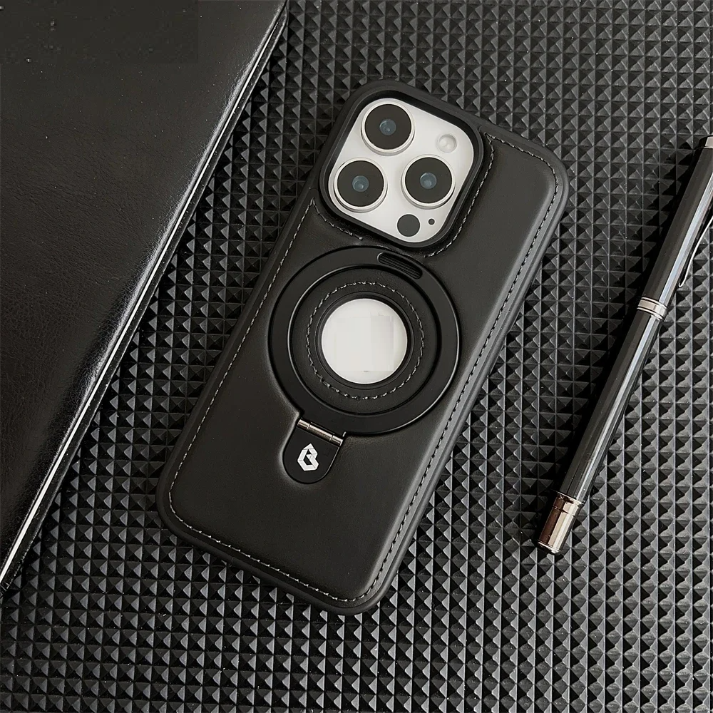 PremiumCase: Elegant Høj kvalitet Læder iPhone Præmie Etui