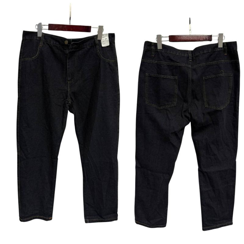 Icone™ RetroJeans: Herres Højtaljede Tilfældig Retro Jeans