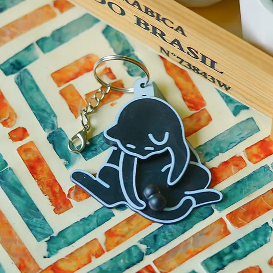 CatKeychain 1+1 GRATIS: Sjov Legende Unik Kat Nøglering Tilbehør