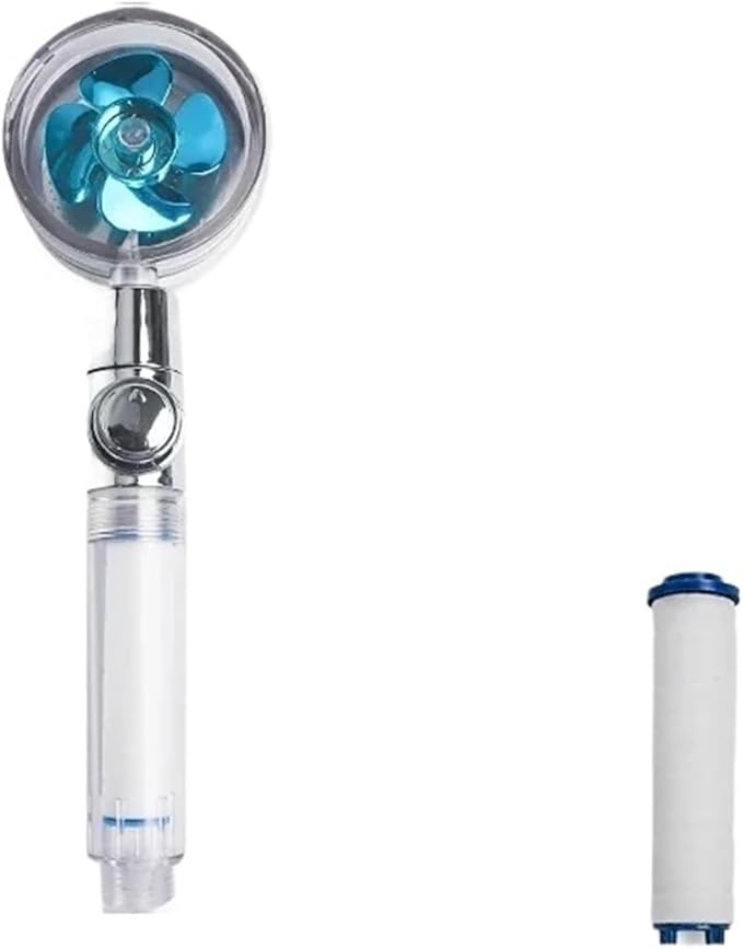 Borhe® SpinShower: 360° Roterende Højtryk Bruser Hoved