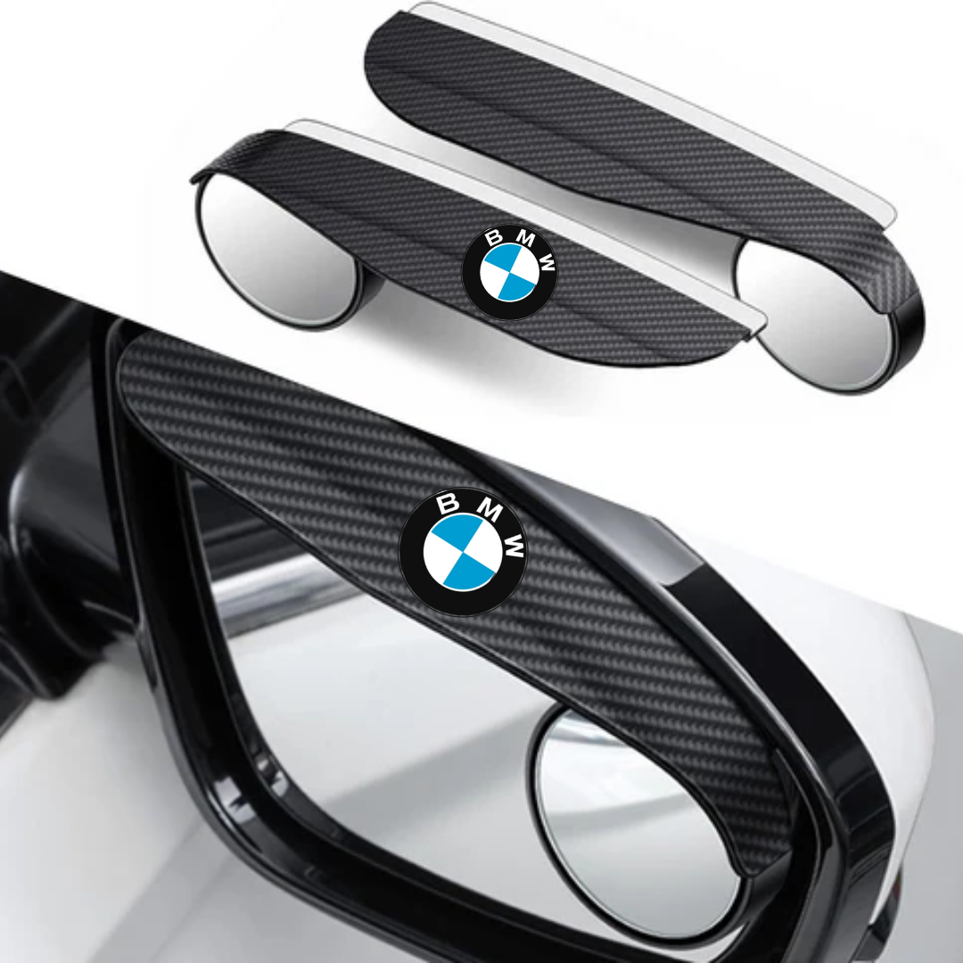 MirrorVisors 1+1 GRATIS: Bilsidespejl Regn Øjenbryn Blind Spot Spejl Visorer
