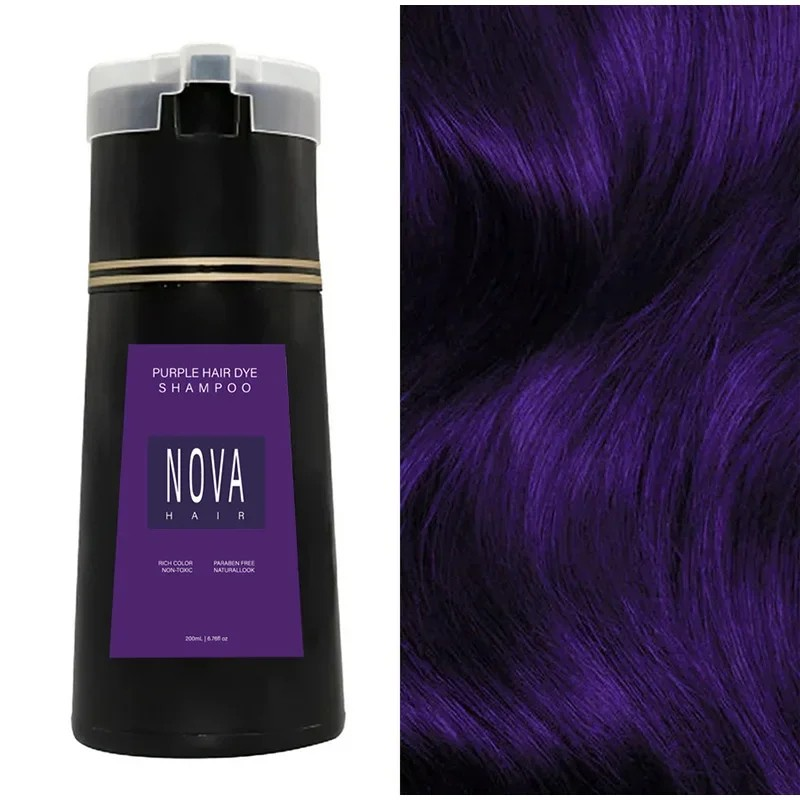 Rose® DyeShampoo: Øjeblikkeligt Hår Farve Shampooen