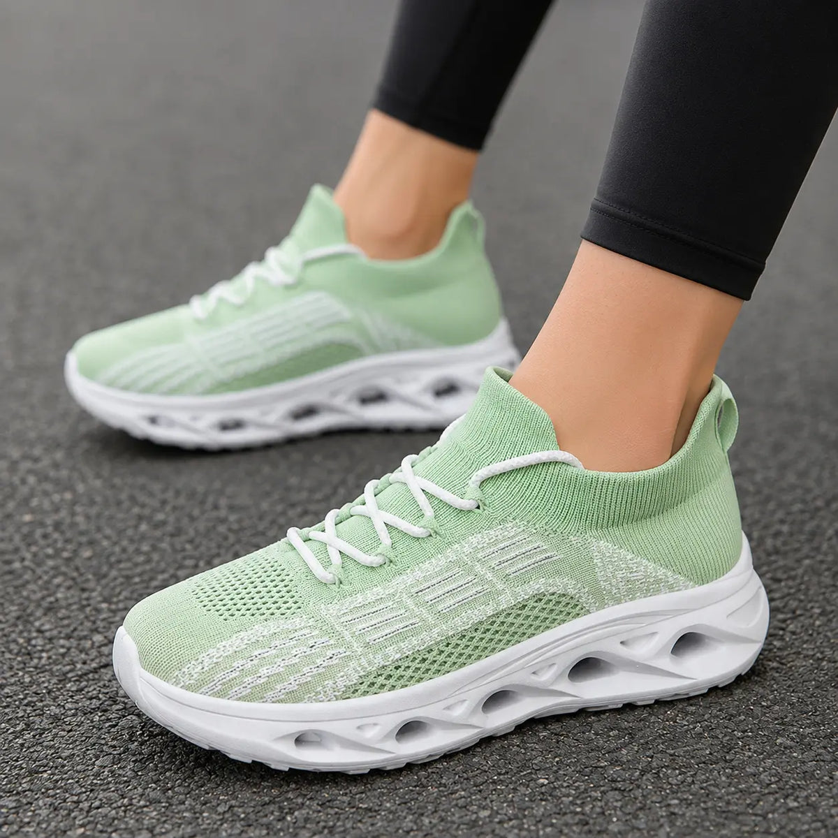 Ortopædiske gåsko med bred tåboks og fodstøtte – unisex komfortsneakers
