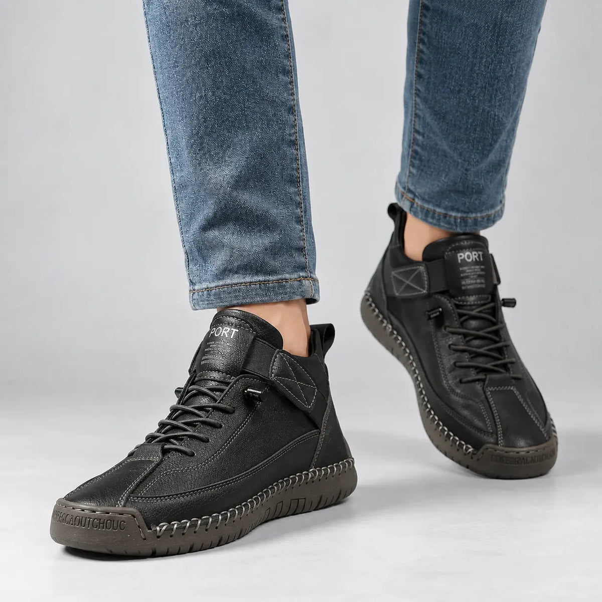Ortopædiske gåsko med bred tåboks – unisex komfortsneakers