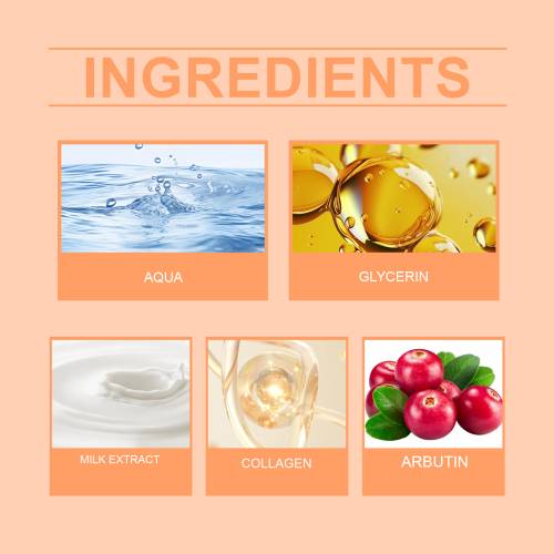 Armhulecreme med arbutin og kollagen