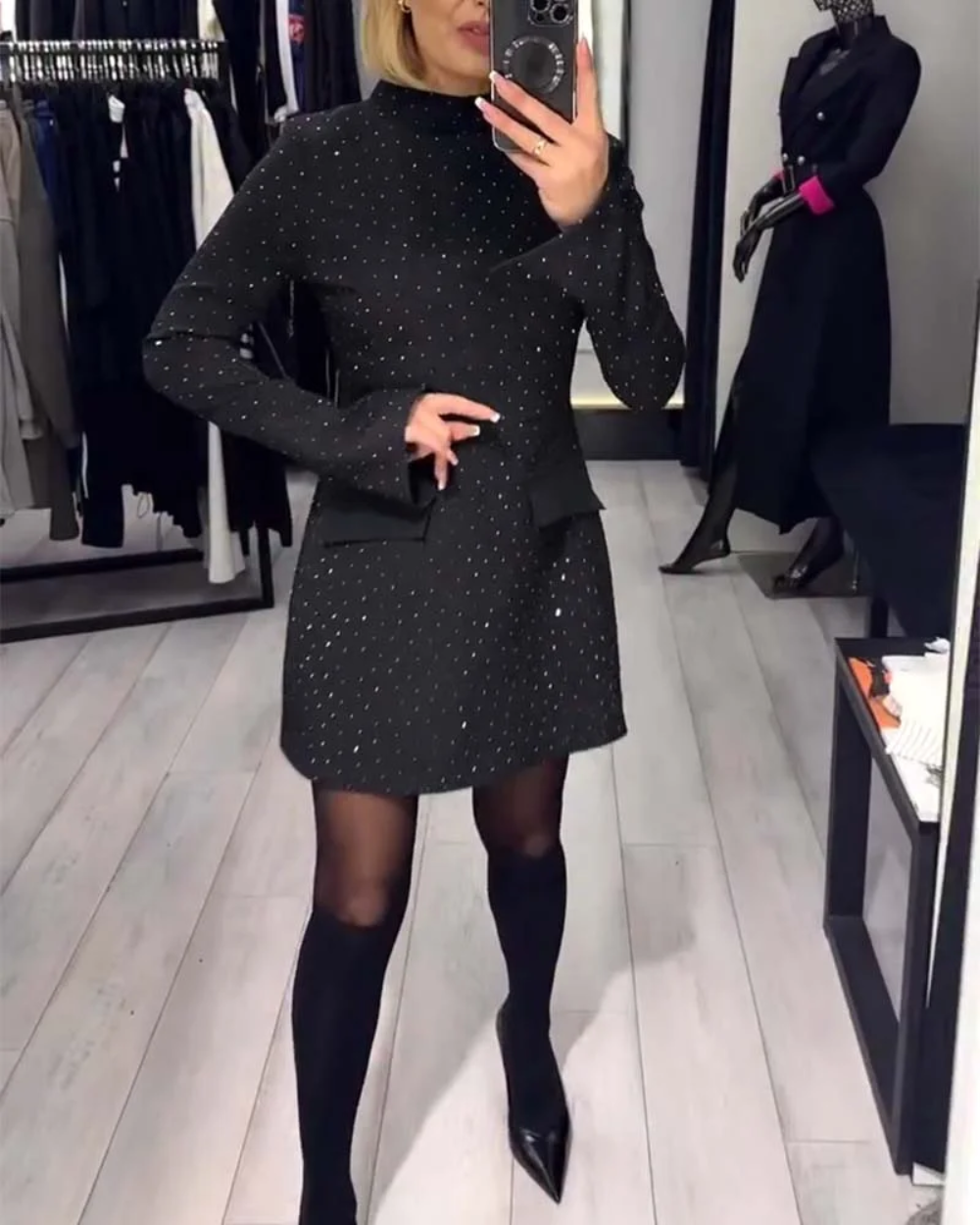 Icone™ LuxuryDress - Alsidige Alle-Sæson A-Linje Elegant Luksuskjole