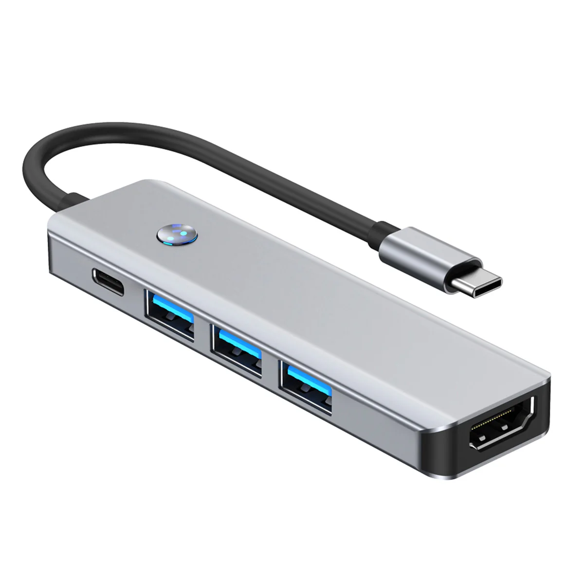 MultiAdapter™ – Universel Multi-Port 5-i-1 USB-C Adapter