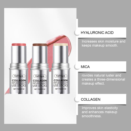 Kollagen multi-use blush stick