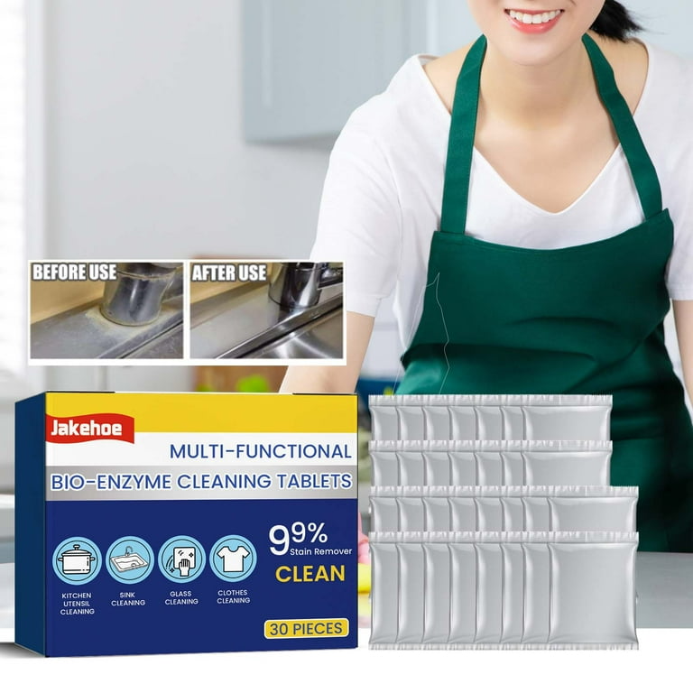Cleaner Pro° TotalClean: Multi Aktion Bio-Enzym I alt Ren Tabletter