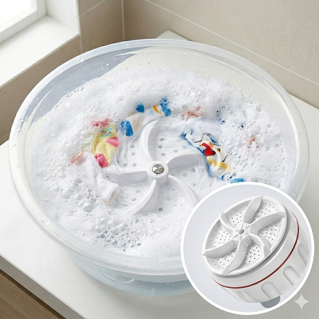 Cleaner Pro° MultiWasher: Bærbar Multi-Formål Mini Turbine Vasker