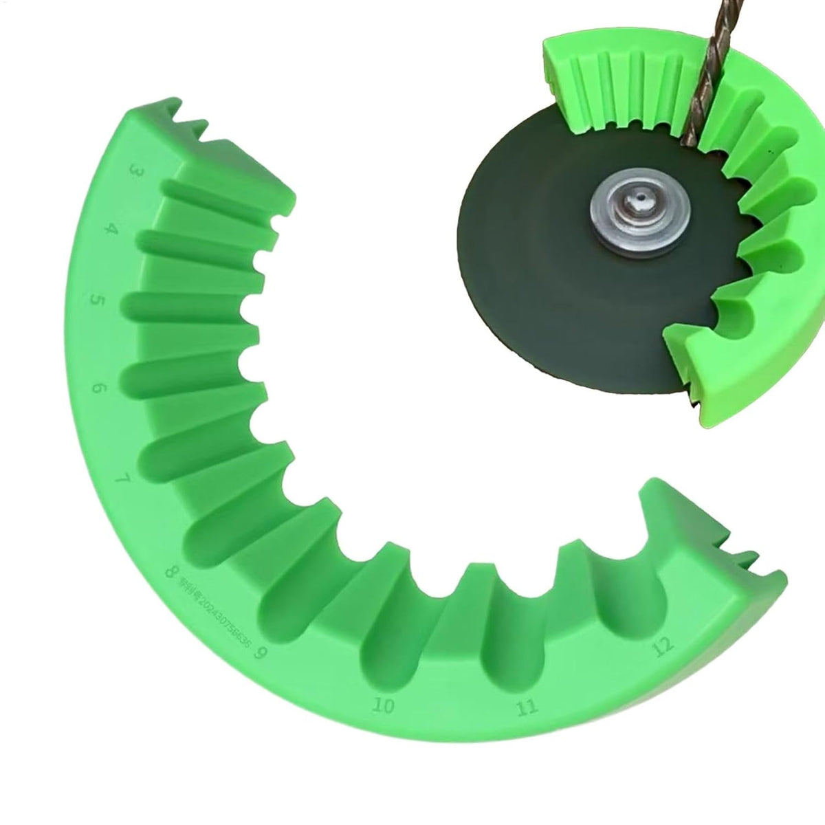 BitSharpener 1+2 GRATIS - Nem At Bruge Holdbar Vinkelsliber Tilbehør Bit Sliber