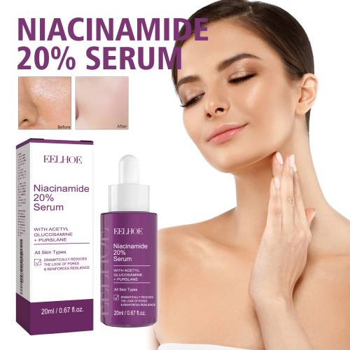 Niacinamid og portulak serum