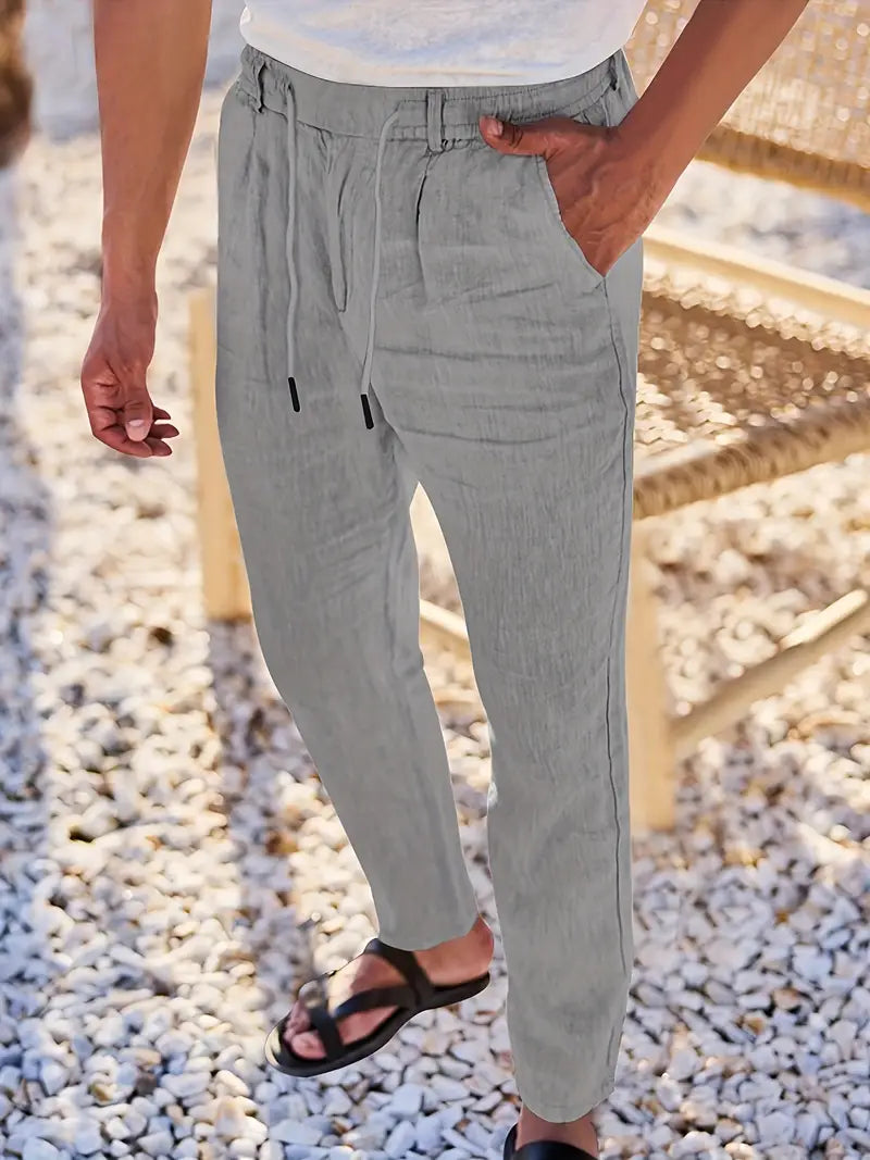 Icone™ ComfyPants: Casual Bukser Med Snøre I Taljen Til Mænd