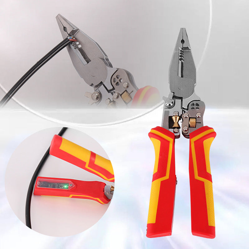 StrippingPliers: 8 I 1 Multifunktionel Ledning Stripper Værktøj