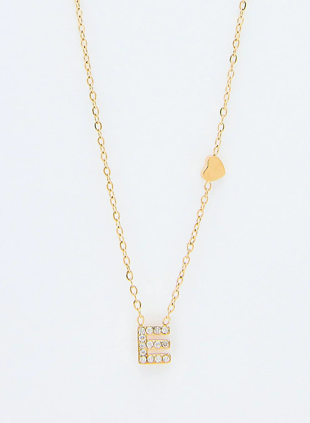 Jewelance™ InitialNecklace: Minimalistisk Mode Initial Bogstav Vedhæng Halskæde