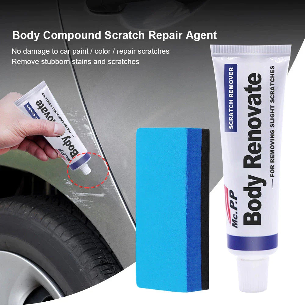 Cleaner Pro° ScratchPaste 2+2 GRATIS: Hurtig Anvendelse Bilens Mindre Ridsefjerningspasta