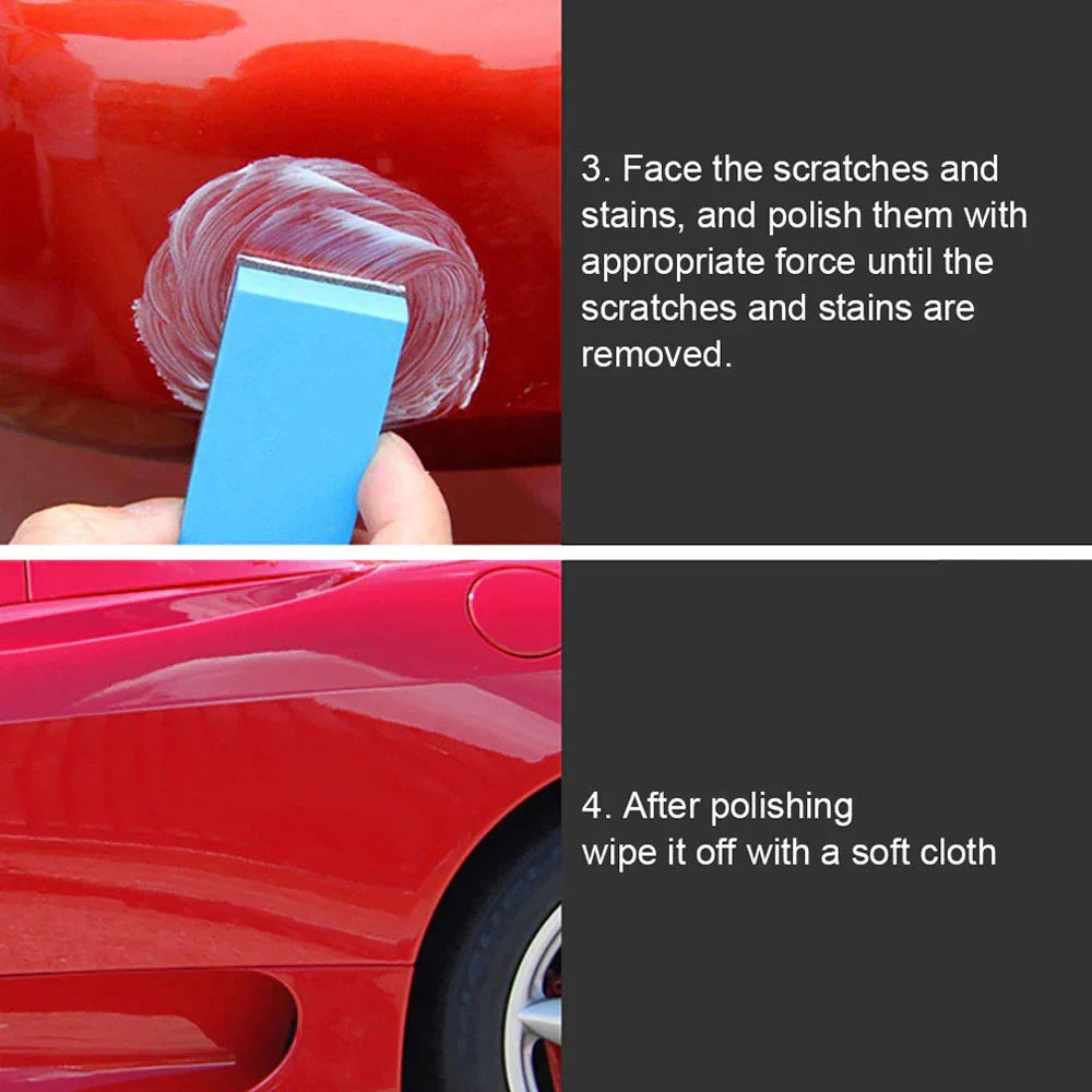 Cleaner Pro° ScratchPaste 2+2 GRATIS: Hurtig Anvendelse Bilens Mindre Ridsefjerningspasta