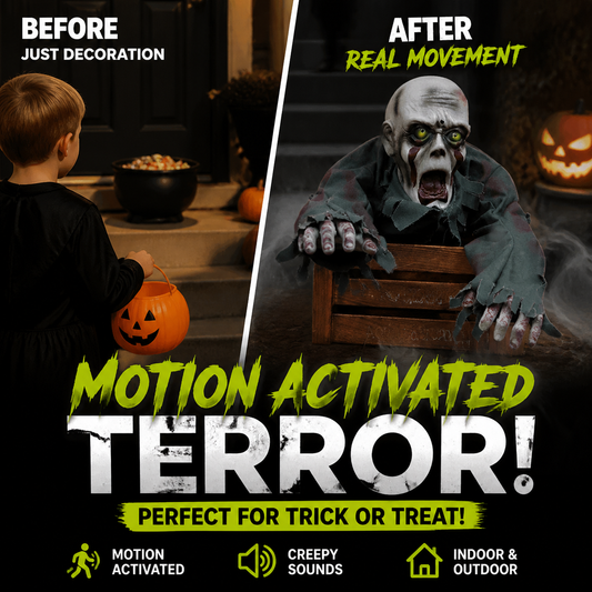ZombieProp - Spooky Zombie Halloween Trick or Treat Dekoration
