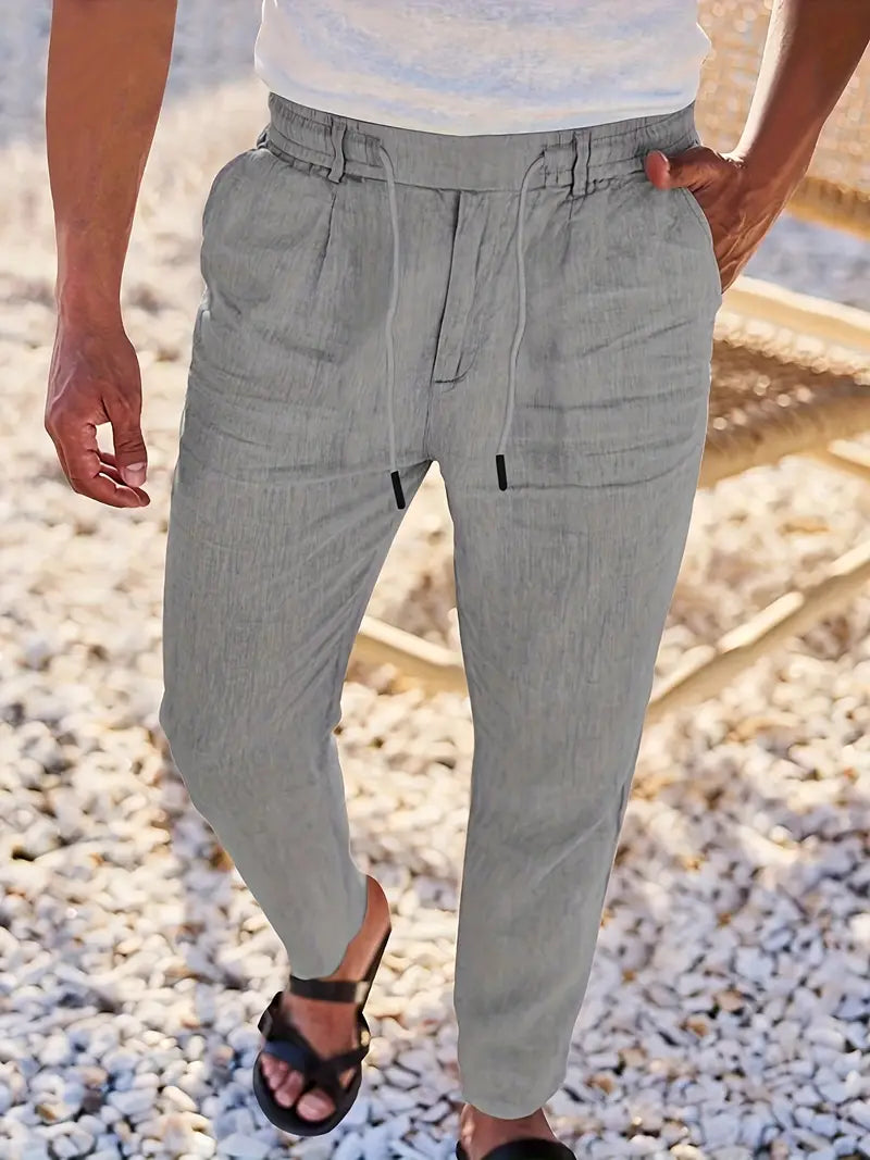 Icone™ ComfyPants: Casual Bukser Med Snøre I Taljen Til Mænd