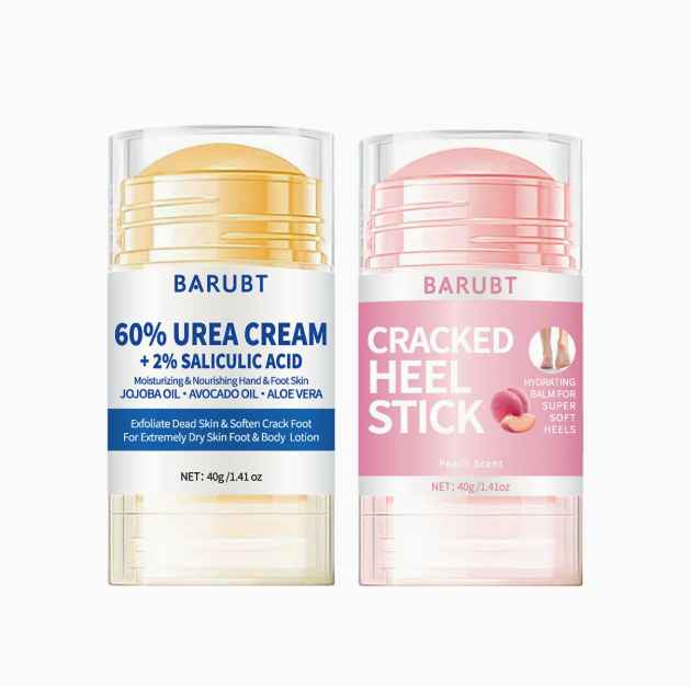 Fersken og urea hånd- og fodcreme