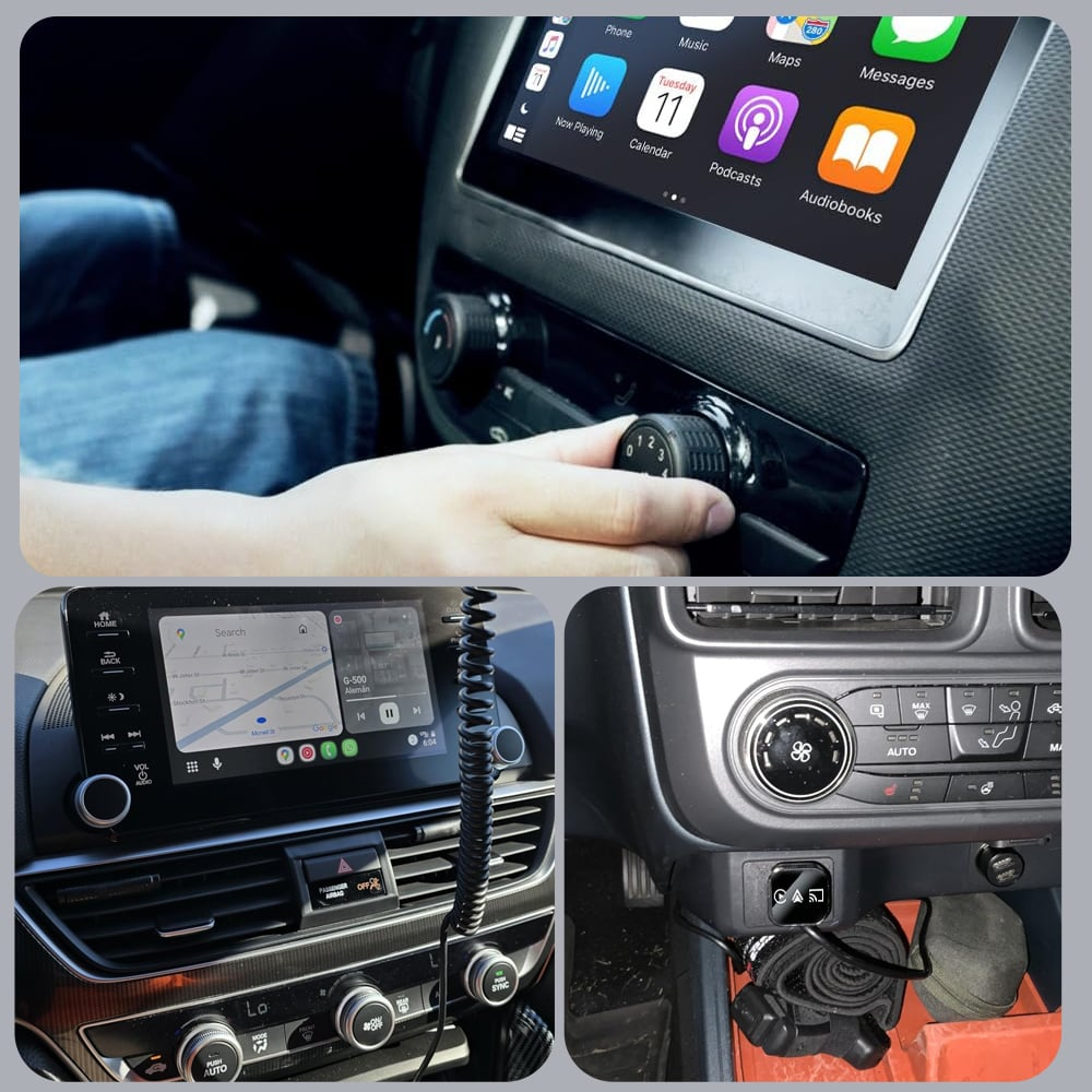 SmartPlug™ – Universel Smart Stik Trådløs CarPlay Og Android Auto Adapter