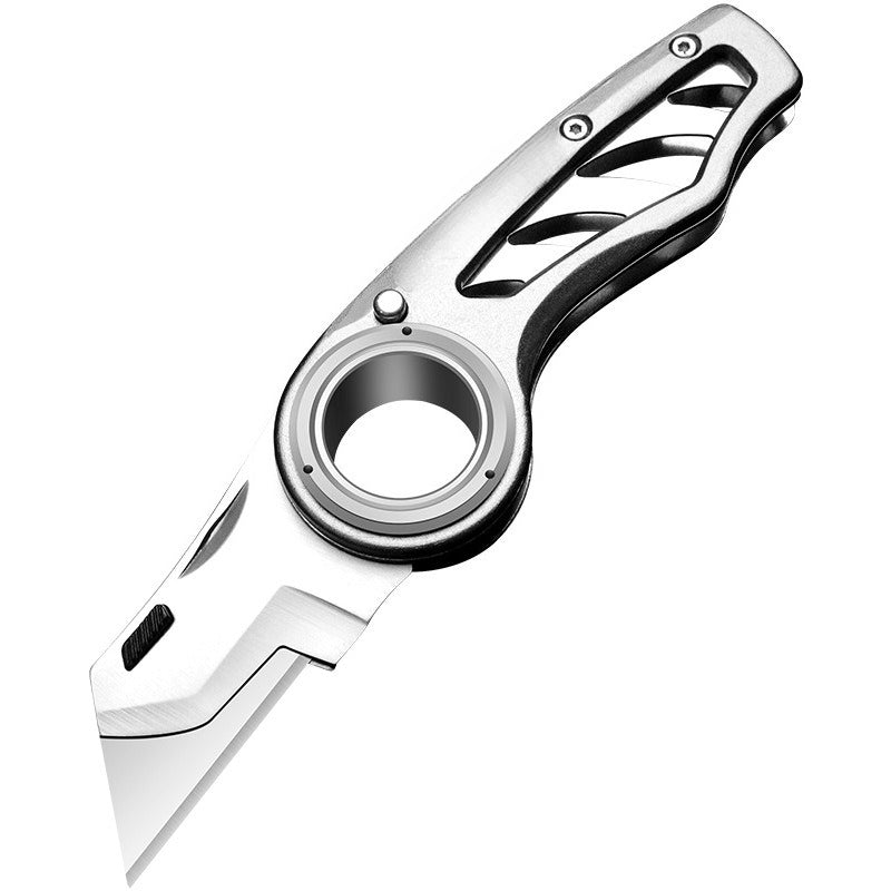 UtilityKnife - Multifunktionel Ergonomisk Ringhåndtag Greb Utility Knife Cutter