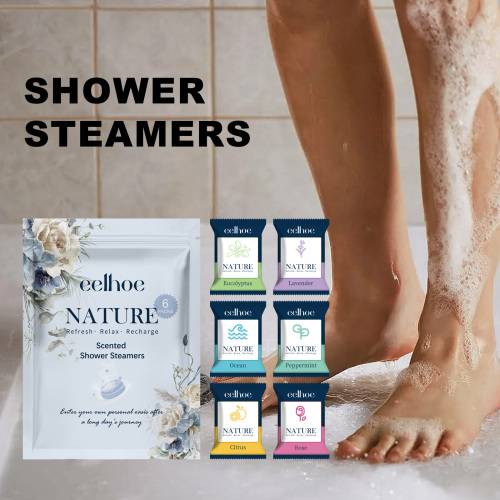 Aromaterapi shower steamers, eukalyptus og rose