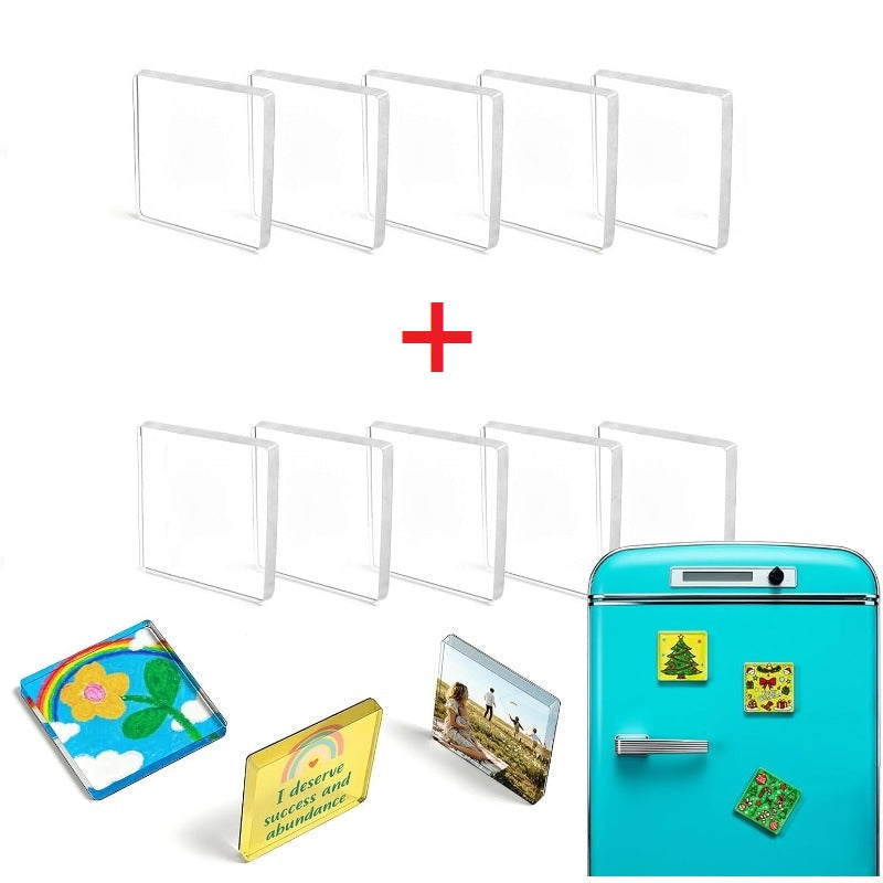Kletshuts™ MagniCraft 5+5 GRATIS: Nem DIY Håndværk Foto Køleskabsmagneter Til Børn Og Voksne