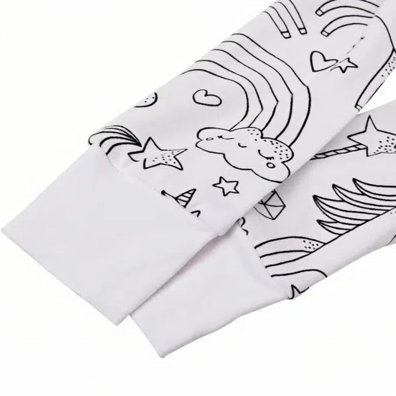 Icone™ CreativePajama - Blødt Og Hyggeligt DIY Kreativt Pyjamasæt